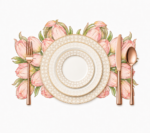 Blush Tulips 2'li Amerikan Servis