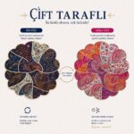Patchwork Paisley Double Sided 2'li Amerikan Servis - Görsel 2